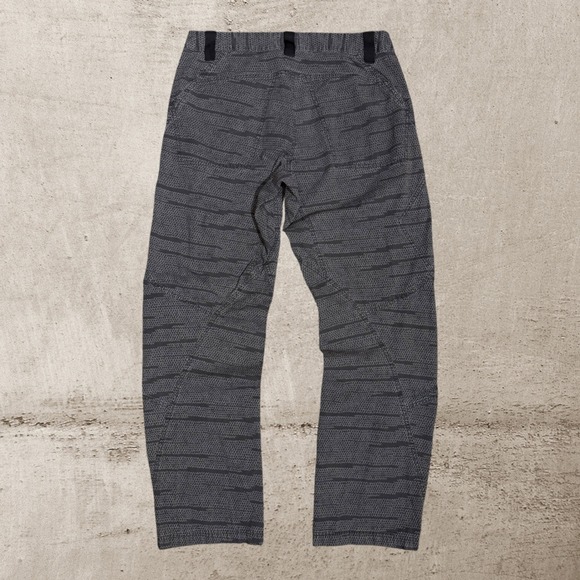 Patagonia Venga Rock Pants Men's W30 Black Gray Print Organic Cotton Stretch - Picture 2 of 7